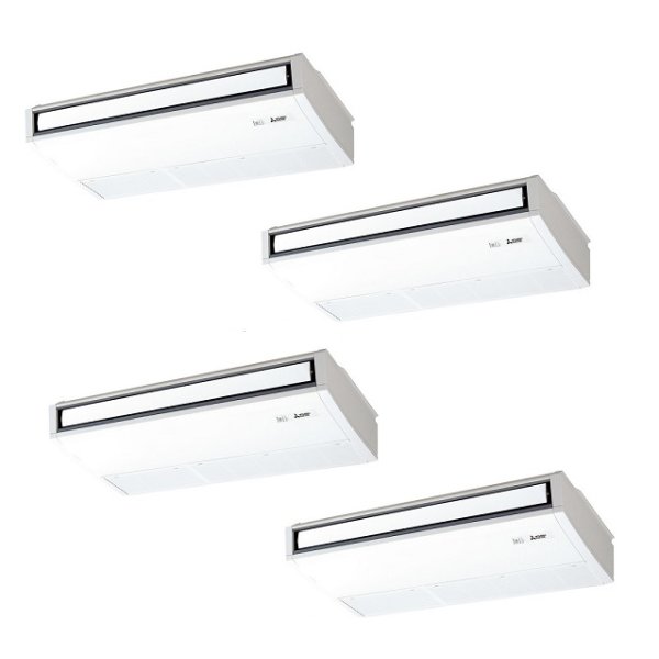 画像1: 三菱 PCZD-ERMP280K5 業務用エアコン 天吊 スリムER 同時フォー P280 10馬力 三相 200V ワイヤード ♪∀ (1)