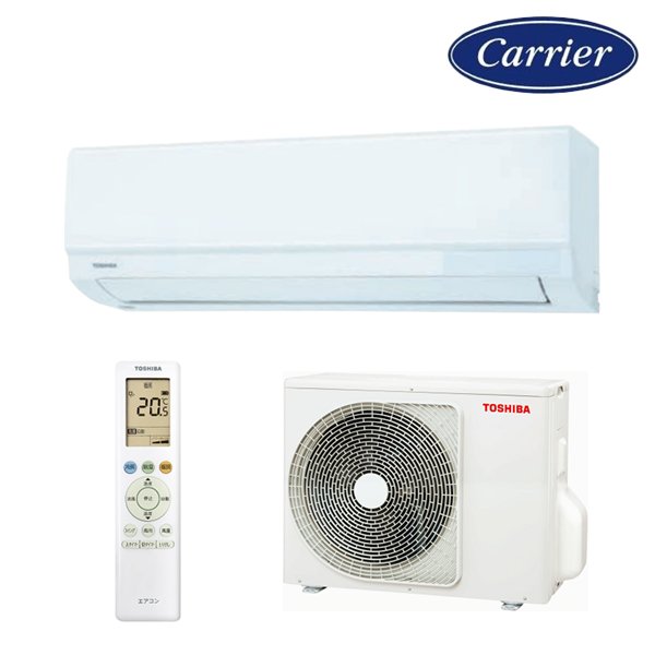 画像1: [在庫あり] 日本キヤリア/東芝 RAS-2215TM(W) エアコン 6畳用 ルームエアコン TMシリーズ 単相100V 6畳程度 ホワイト 2025モデル RAS-2215T同等品 ♭☆2 (1)