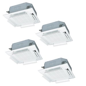 画像: 三菱重工 [FDTV2806HD6S エアフレックスパネル] 業務用エアコン 天井埋込形４方向 Wツイン ハイパーインバータ P280 10馬力 三相200V ワイヤード ♪