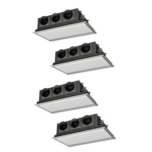 画像: 三菱重工 [FDRV2806HD6S サイレントパネル] 業務用エアコン 天埋カセテリア Wツイン ハイパーインバータ P280 10馬力 三相200V ワイヤード ♪
