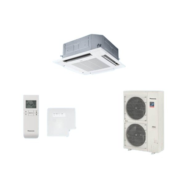 画像1: パナソニック PA-P112U7GNBX 業務用エアコン 4方向天井カセット形 XEPHY Premium 標準(ワイヤレス) シングル P112 形4.0馬力 三相200V ♪ (1)