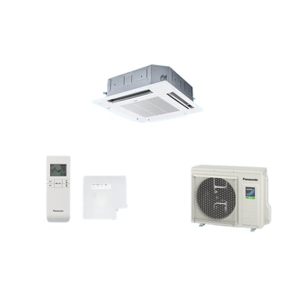 画像1: パナソニック PA-P45U7SHNBX 業務用エアコン 4方向天井カセット形 XEPHY Eco 標準(ワイヤレス) シングル P45 形1.8馬力 単相200V ♪ (1)