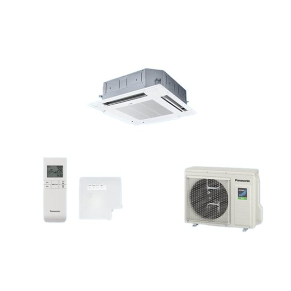 画像1: パナソニック PA-P63U7HNBX 業務用エアコン 4方向天井カセット形 XEPHY Eco 標準(ワイヤレス) シングル P63 形2.5馬力 三相200V ♪ (1)