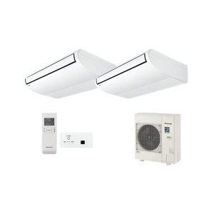 画像: パナソニック [PA-P160T7HDNBX＋分岐管] 業務用エアコン 天井吊形 標準(ワイヤレス) 同時ツイン P160 形6.0馬力 三相200V ♪