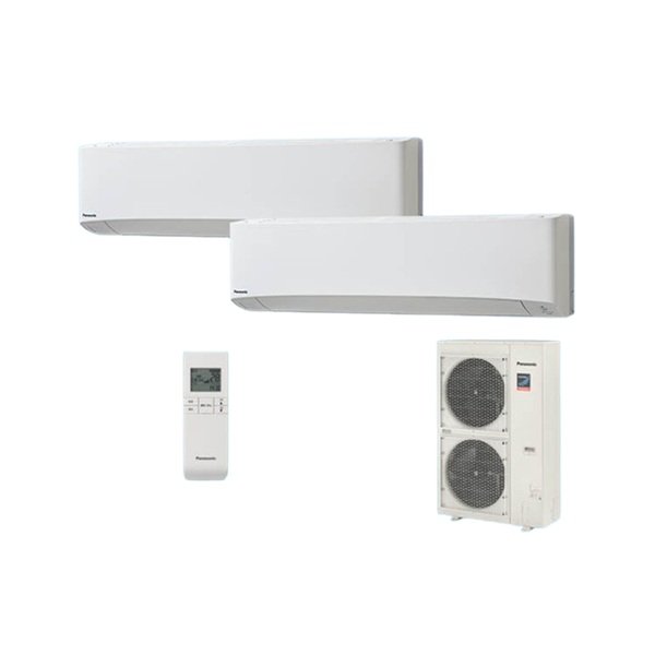 画像1: パナソニック [PA-P160K7GDBX＋分岐管] 業務用エアコン 壁掛形 XEPHY Premium エコナビ(ワイヤレス) 同時ツイン P160 形6.0馬力 三相200V ♪ (1)