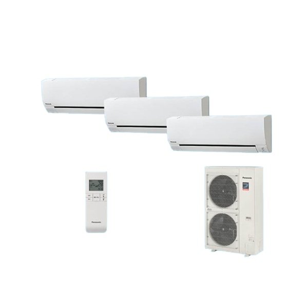 画像1: パナソニック [PA-P140K7GTBX＋分岐管] 業務用エアコン 壁掛形 エコナビ(ワイヤレス) 同時トリプル P140 形5.0馬力 三相200V ♪ (1)
