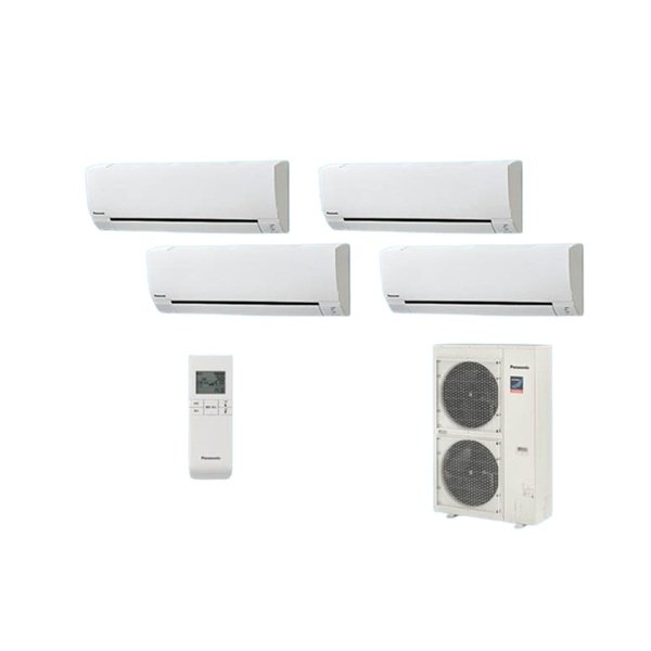 画像1: パナソニック [PA-P160K7GVBX＋分岐管] 業務用エアコン 壁掛形 エコナビ(ワイヤレス) 同時ダブルツイン P160 形6.0馬力 三相200V ♪ (1)
