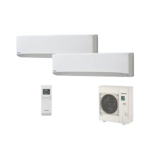 画像: パナソニック [PA-P160K7HDBX＋分岐管] 業務用エアコン 壁掛形 XEPHY Eco エコナビ(ワイヤレス) 同時ツイン P160形 6.0馬力 三相200V ♪
