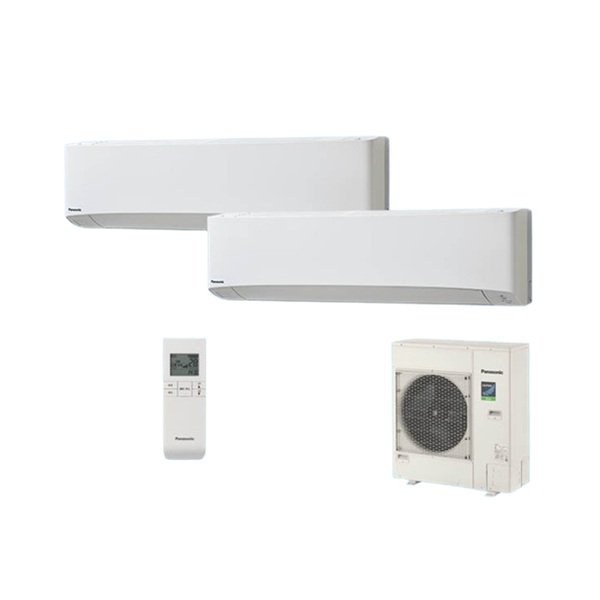 画像1: パナソニック [PA-P160K7HDBX＋分岐管] 業務用エアコン 壁掛形 XEPHY Eco エコナビ(ワイヤレス) 同時ツイン P160形 6.0馬力 三相200V ♪ (1)