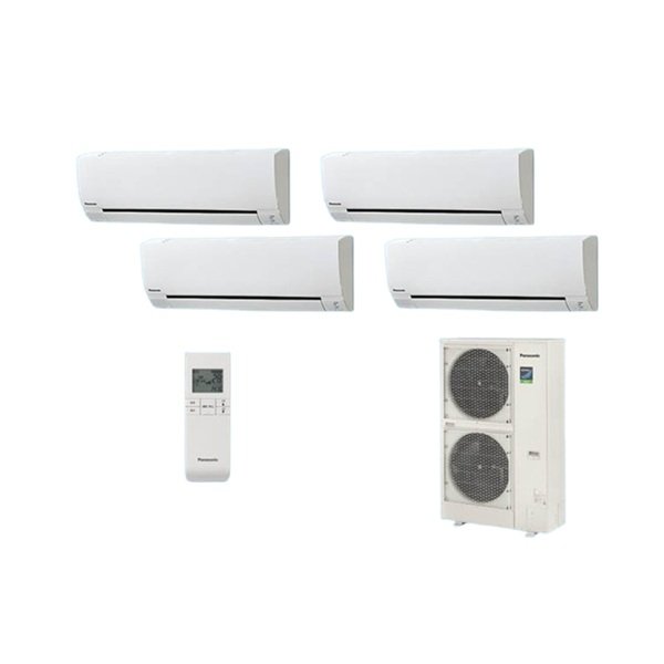 画像1: パナソニック [PA-P224K7HVBX＋分岐管] 業務用エアコン 壁掛形 XEPHY Eco エコナビ(ワイヤレス) 同時ダブルツイン P224形 8.0馬力 三相200V ♪ (1)