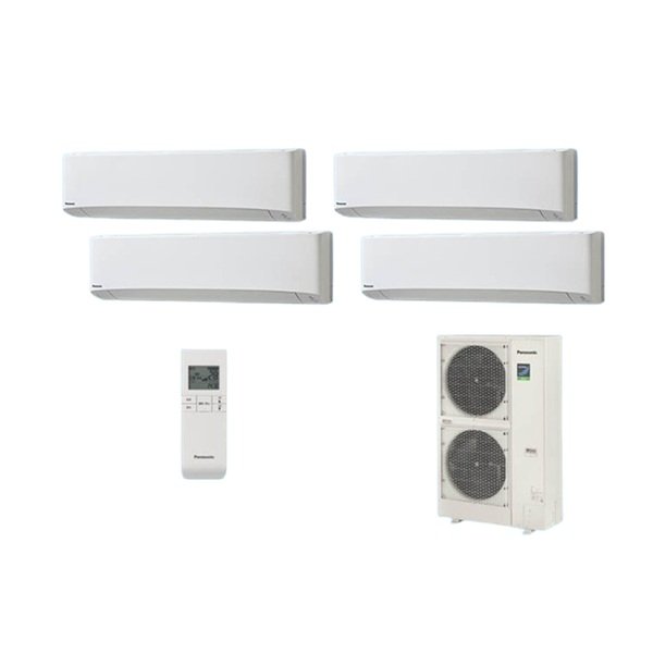 画像1: パナソニック [PA-P280K7HVBX＋分岐管] 業務用エアコン 壁掛形 XEPHY Eco エコナビ(ワイヤレス) 同時ダブルツイン P280形 10.0馬力 三相200V ♪ (1)