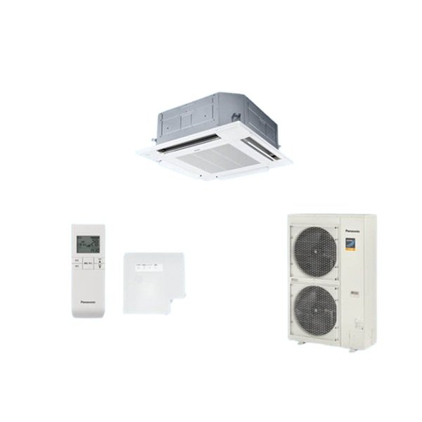 画像1: パナソニック PA-P80U7KNBX 業務用エアコン 4方向天井カセット形 フル暖 XEPHY 標準(ワイヤレス) シングル P80形 3.0馬力 三相200V ♪ (1)