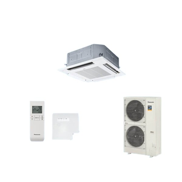 画像1: パナソニック PA-P160U7KNBX 業務用エアコン 4方向天井カセット形 フル暖 XEPHY 標準(ワイヤレス) シングル P160形 6.0馬力 三相200V ♪ (1)