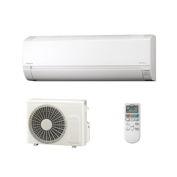 画像1: 日立 RAS-AJ3625D(W) エアコン 12畳 ルームエアコン AJシリーズ 白くまくん 単相200V 12畳程度 スターホワイト (RAS-AJ36R2(W)の後継品) ♪ (1)