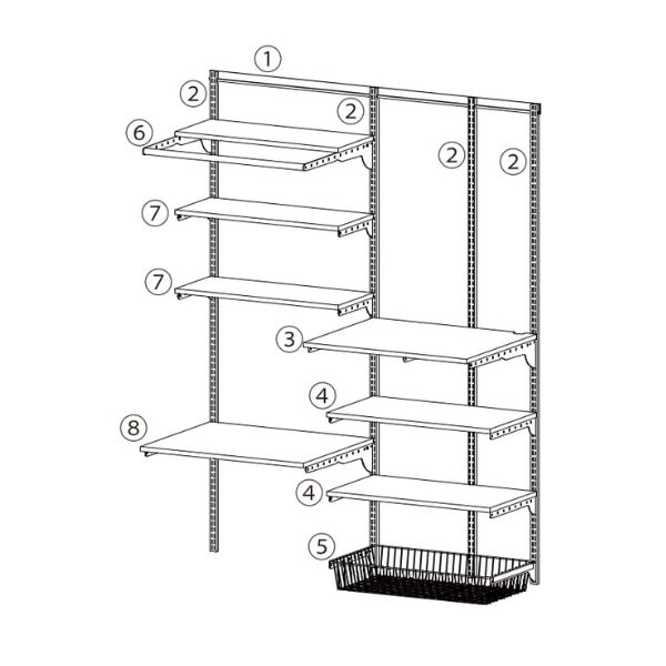 画像1: 藤山 KS1560CL346B Fitrack×乾太くん専用台 乾太くん専用台セット フィットラック W1515×H1979 (1)