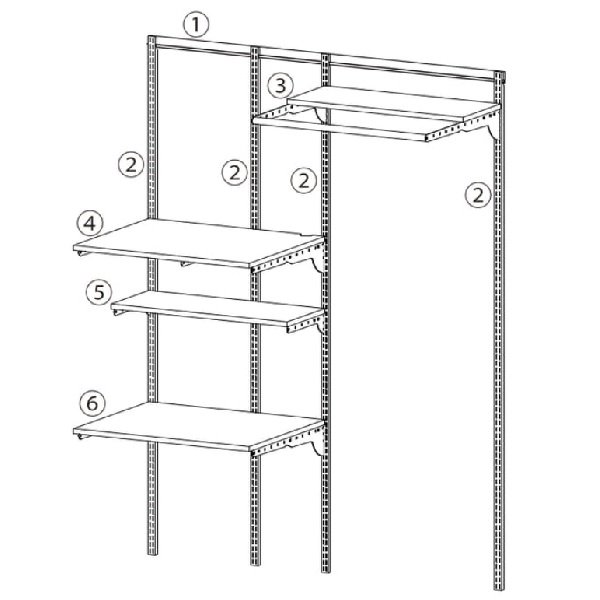 画像1: 藤山 KS1560CL36 Fitrack×乾太くん専用台 乾太くん専用台セット フィットラック W1515×H1979 (1)