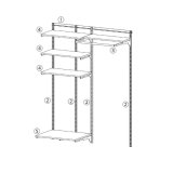 画像: 藤山 KS1560CL4 Fitrack×乾太くん専用台 乾太くん専用台セット フィットラック W1515×H1979