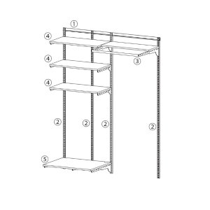 画像: 藤山 KS1560CL4 Fitrack×乾太くん専用台 乾太くん専用台セット フィットラック W1515×H1979