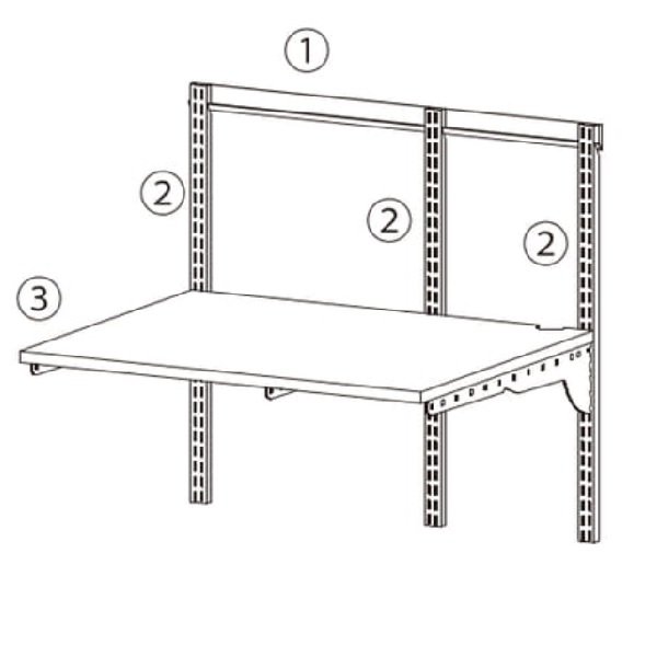 画像1: 藤山 KST7560MASW Fitrack×乾太くん専用台 乾太くん専用台セット ウッドオーク フィットラック W765×H700 受注生産品[§] (1)