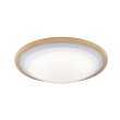 画像1: パナソニック LGC52138 シーリングライト 12畳 調光調色 リモコン付属 LED(昼光色 電球色) カチットF メイプル調 (1)