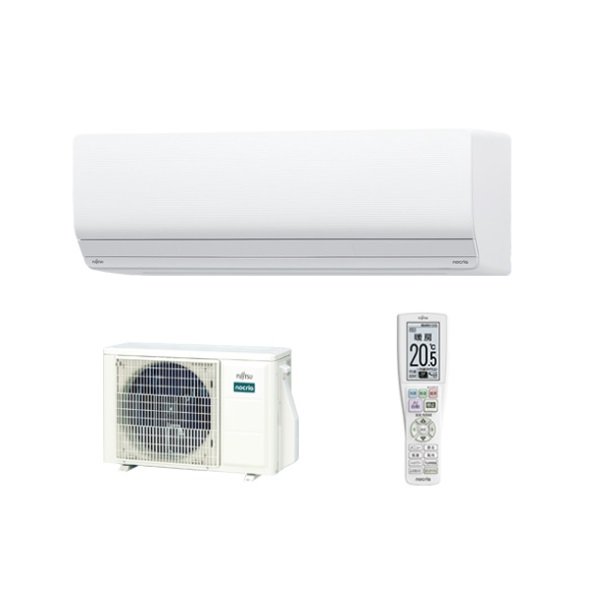 画像1: [メーカー欠品中] 富士通 AS-Z225S エアコン 6畳 ルームエアコン Zシリーズノクリア単相100V 6畳程度 ホワイト (AS-Z224Rの後継品) ∀ (1)