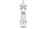 画像: パナソニック SLB15181 ペンダント LED 天井半埋込吊下型 LEDコンパクトランプφ45用 本体のみ ランプ別売 セード別売 ブラック