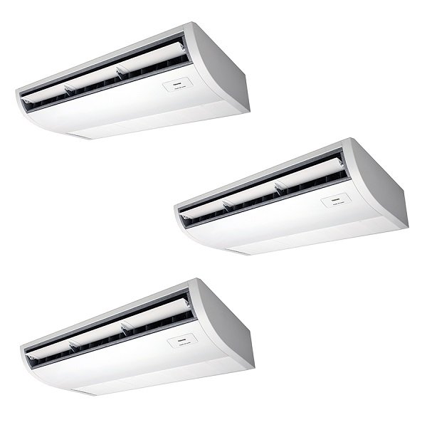 画像1: 日本キヤリア/旧東芝 GCSC22414MUB 業務用エアコン 天井吊形 スーパーパワーエコ ゴールド 同時トリプル P224形 8馬力 三相200V ワイヤード ♪∀ (1)