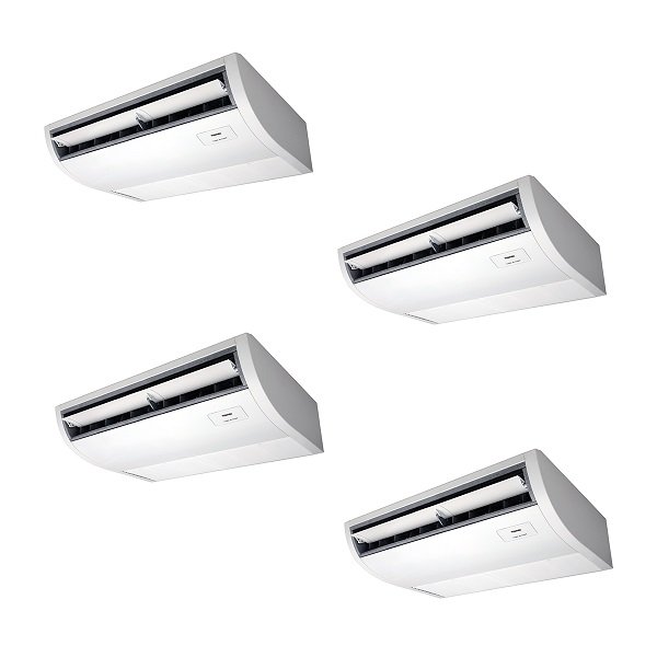 画像1: 日本キヤリア/旧東芝 GCSF22414XU 業務用エアコン 天井吊形 スーパーパワーエコ ゴールド 同時ダブルツイン P224形 8馬力 三相200V ワイヤレス ♪∀ (1)