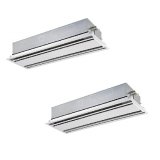 画像: 日本キヤリア/旧東芝 GWSB28014MUB 業務用エアコン 天井カセット形 2方向吹出 スーパーパワーエコ ゴールド 同時ツイン P280形 10馬力 三相200V ワイヤード ♪∀