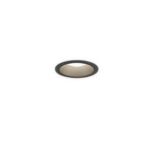 画像: オーデリック OD261798R エクステリア ダウンライト LED 人感センサーモード切替型 埋込穴φ100 電球色 軒下取付専用 防雨型 ブラック