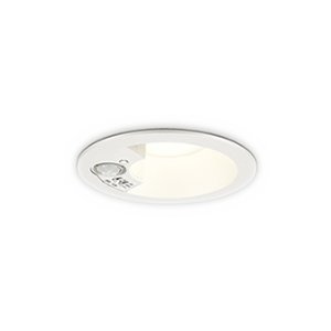 画像: オーデリック OD261850R エクステリア ダウンライト LED 人感センサーモード切替型 埋込穴φ100 昼白色 軒下取付専用 防雨型 オフホワイト