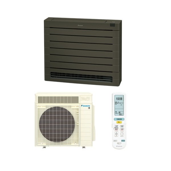 画像1: ダイキン S635AVRV-T ハウジングエアコン 床置形 VRシリーズ うるるとさらら 20畳程度 単相200V グレイッシュブラウン ♪ (1)