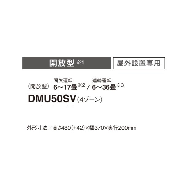 画像2: ダイキン DMU50SV マルチエアコン システムマルチ 床暖房ユニット 開放型 屋外設置専用 4ゾーン ♪ (2)