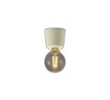画像: 大光電機(DAIKO) DCL-42498YG 小型シーリング 調光(調光器別売) キャンドル色 LED ランプ付 ホワイト