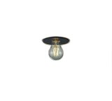 画像: 大光電機(DAIKO) DCL-42468YG 小型シーリング 調光(調光器別売) キャンドル色 LED ランプ付 ブラック