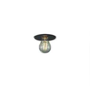 画像: 大光電機(DAIKO) DCL-42468YG 小型シーリング 調光(調光器別売) キャンドル色 LED ランプ付 ブラック