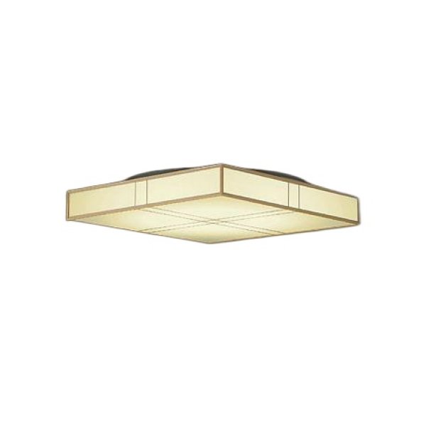 画像1: 大光電機(DAIKO) DCL-42154 和風照明 シーリング 14畳 調色調光 LED内臓 リモコン付 白木 (1)