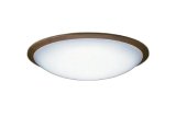 画像: 大光電機(DAIKO) DCL-42092 シーリング 6畳 調色調光 LED内臓 リモコン付 ウォールナット色