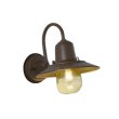画像1: 大光電機(DAIKO) DWP-42484YG アウトドアライト ポーチ灯 調光(調光器別売) キャンドル色 LED ランプ付 防雨形 ブラウン (1)