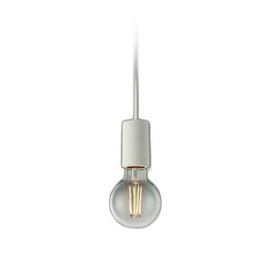 画像: 大光電機(DAIKO) DPN-42491YG ペンダント 調光(調光器別売) キャンドル色 LED ランプ付 フランジタイプ ホワイト