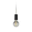 画像1: 大光電機(DAIKO) DPN-42492YG ペンダント 調光(調光器別売) キャンドル色 LED ランプ付 プラグタイプ ブラック (1)