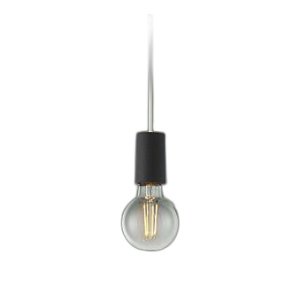 画像: 大光電機(DAIKO) DPN-42492YG ペンダント 調光(調光器別売) キャンドル色 LED ランプ付 プラグタイプ ブラック