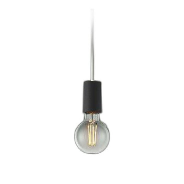 画像1: 大光電機(DAIKO) DPN-42492YG ペンダント 調光(調光器別売) キャンドル色 LED ランプ付 プラグタイプ ブラック (1)