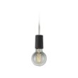 画像1: 大光電機(DAIKO) DPN-42493YG ペンダント 調光(調光器別売) キャンドル色 LED ランプ付 フランジタイプ ブラック (1)