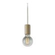 画像1: 大光電機(DAIKO) DPN-42494YG ペンダント 調光(調光器別売) キャンドル色 LED ランプ付 プラグタイプ ベージュ (1)