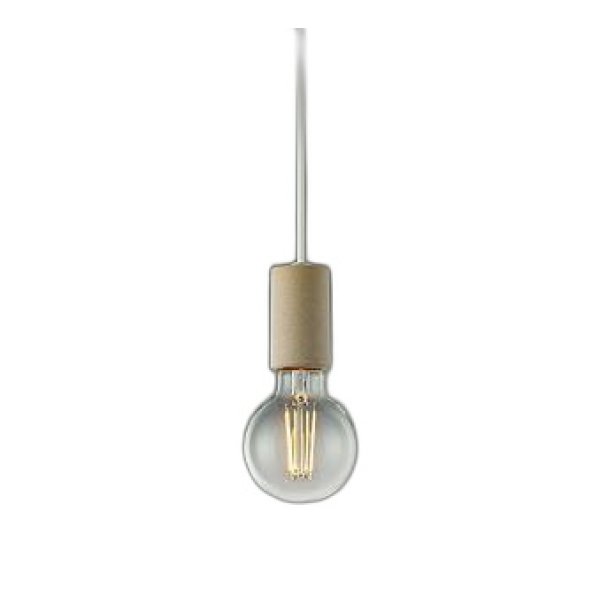 画像1: 大光電機(DAIKO) DPN-42494YG ペンダント 調光(調光器別売) キャンドル色 LED ランプ付 プラグタイプ ベージュ (1)