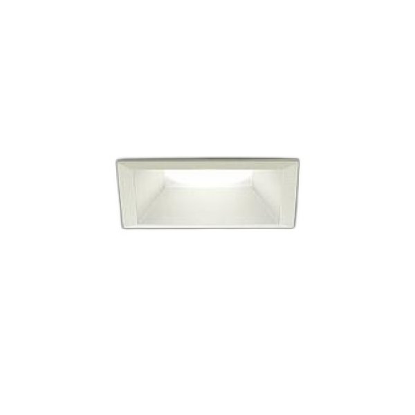 画像1: 大光電機(DAIKO) DDL-5141YW ダウンライト 埋込穴□100 非調光 電球色 LED内臓 ベーシック COBタイプ 高気密SB形 防雨形 ホワイト (1)