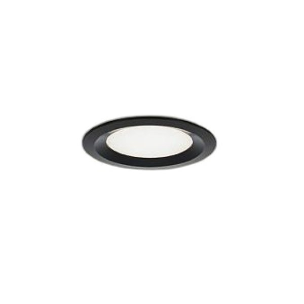 画像1: 大光電機(DAIKO) DDL-5665AB ダウンライト 埋込穴φ100 非調光 温白色 LED内臓 高気密SB形 浅型 ブラック (1)