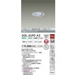 画像2: 大光電機(DAIKO) DDL-5699AS ダウンライト 埋込穴φ75 非調光 温白色 LED内蔵 電源付(別置) 高気密SB形 人感センサー 連動ON/OFFタイプ 防雨形 シルバー (2)