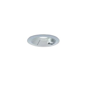 画像: 大光電機(DAIKO) DDL-5700AS ダウンライト 埋込穴φ75 非調光 温白色 LED内蔵 電源付(別置) 高気密SB形 人感センサー 連動ON/OFFタイプ 防雨形 シルバー